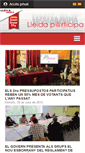 Mobile Screenshot of lleidaparticipa.cat